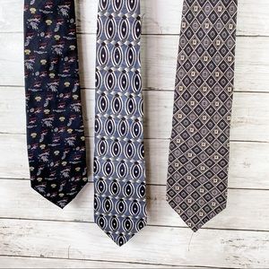 Set of 3 Men's Ties